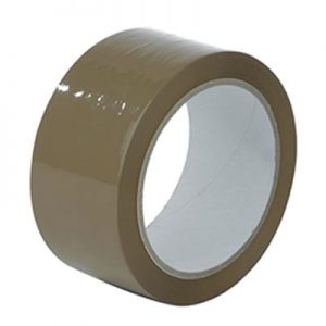 Buff / Clear Acrylic Packing Tape• PrismaTape Ltd